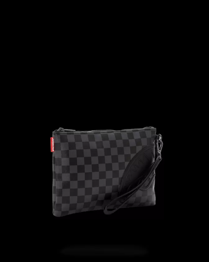 Borsa a Tracolla Crossover Sprayground - Nero Henny, Design Unico e Capiente per Stile Urbano Inconfondibile. Essenziale e Multifunzionale, Perfetta per Ogni Occasione.