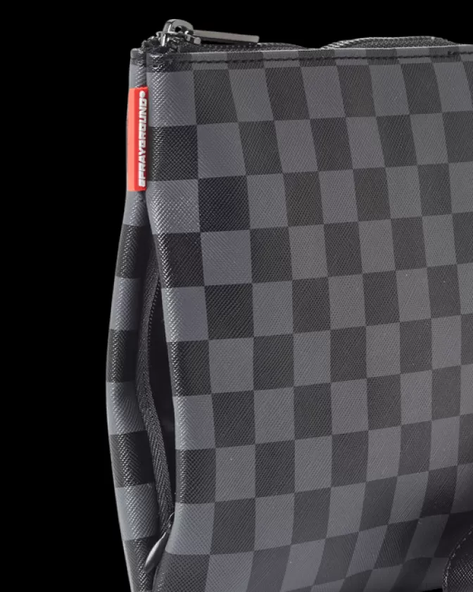 Borsa a Tracolla Crossover Sprayground - Nero Henny, Design Unico e Capiente per Stile Urbano Inconfondibile. Essenziale e Multifunzionale, Perfetta per Ogni Occasione.
