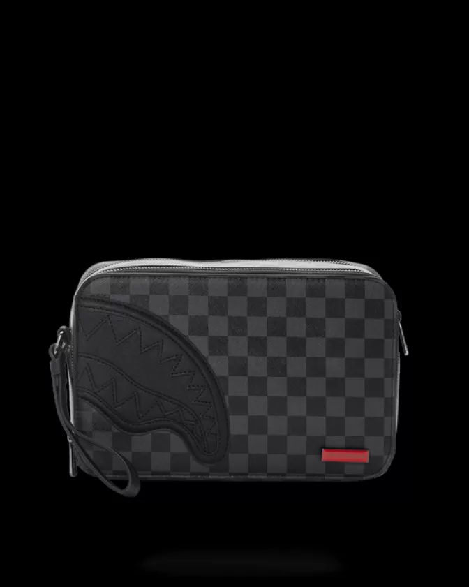 Borsa Toilette Elegante Porta Valori - Sprayground in Nero Henny con Design Funzionale per Accessori da Viaggio