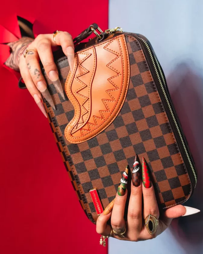 Sprayground Henny - Borsa da Toeletta Porta Valori, Accessori da Viaggio Stile Borse Portafogli