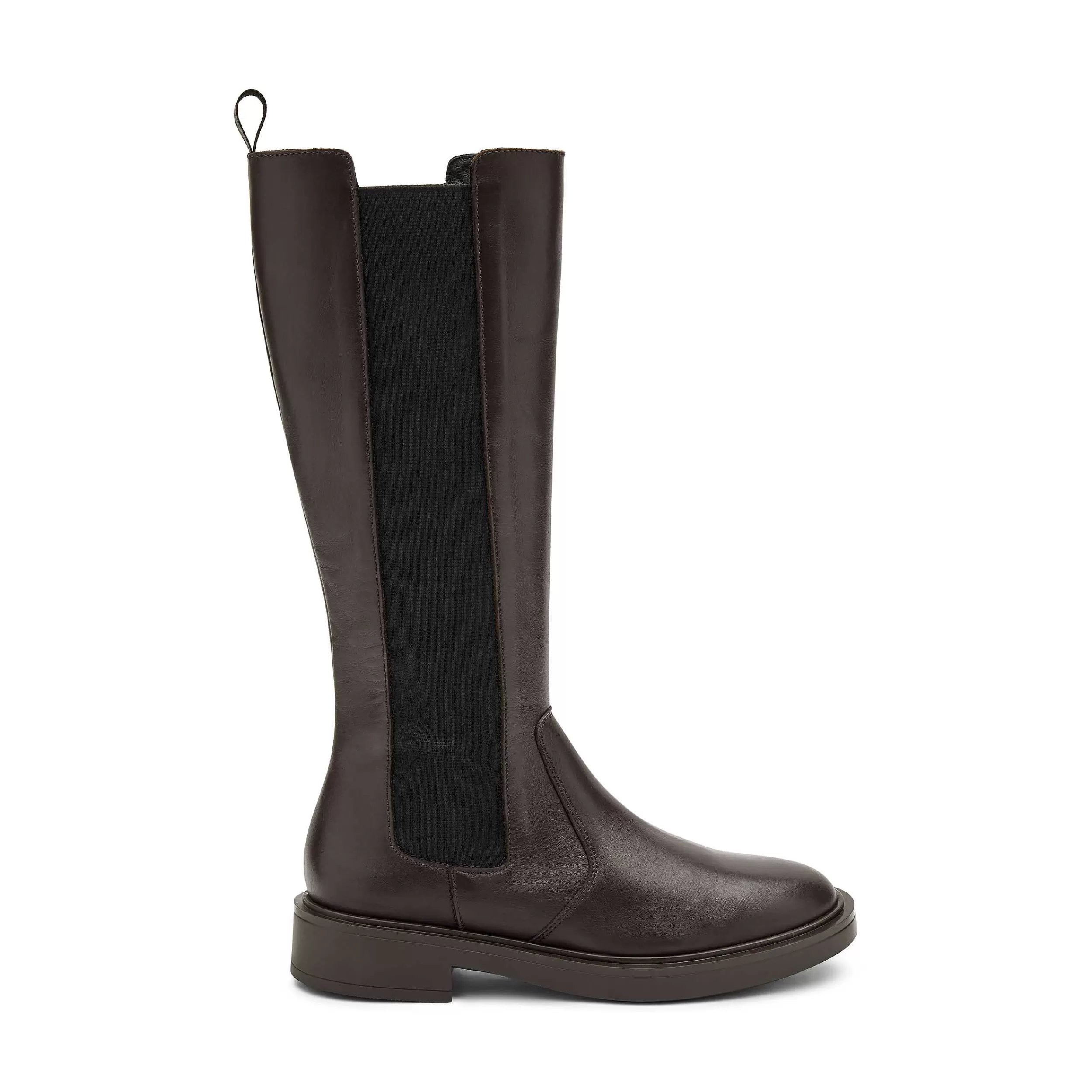 Stivali Alti in Pelle Eleganti per Donna - Stivaletti Comodi con Tacco Moderato, Design Classico e Suola Antiscivolo, Ideali per Autunno/Inverno 2023