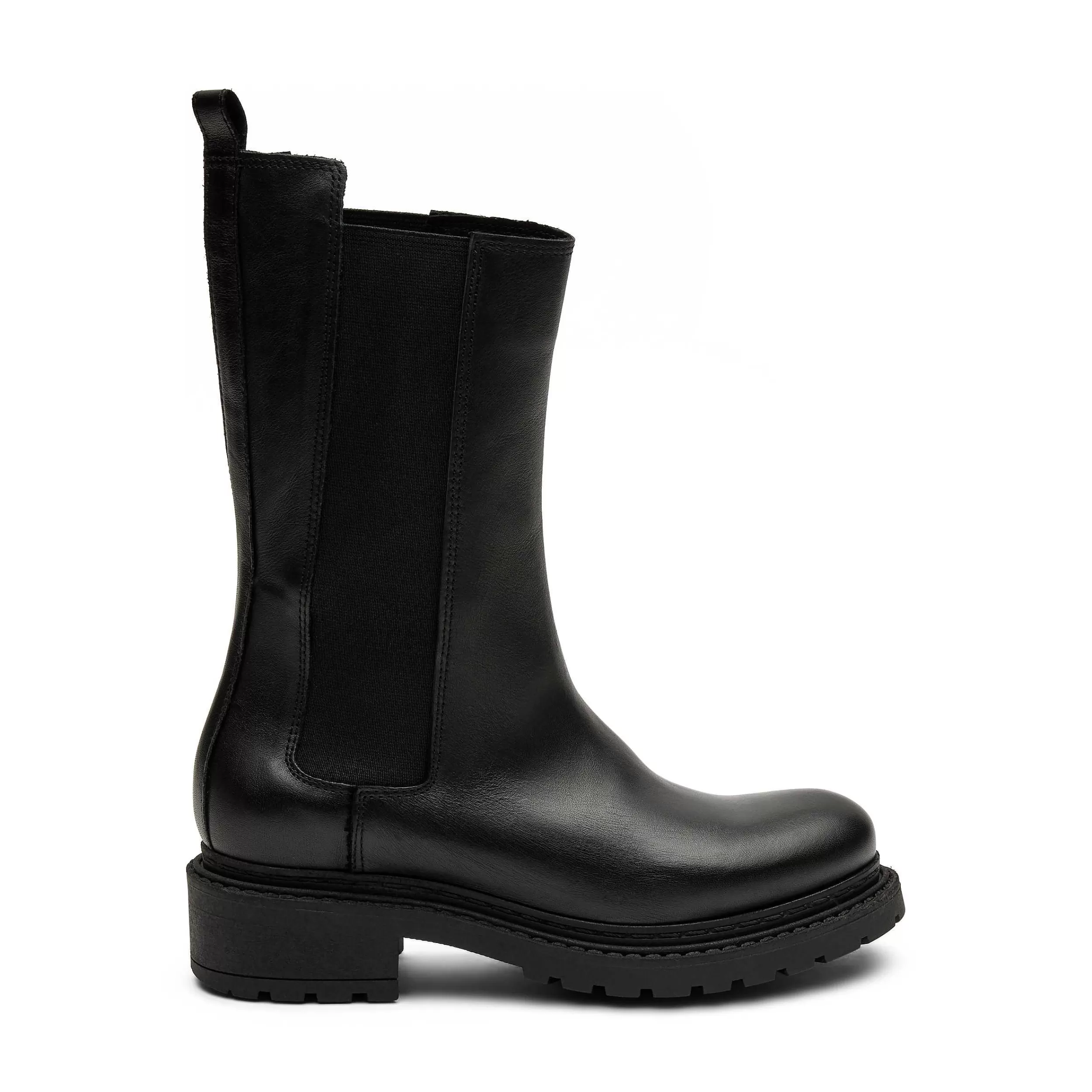 Stivaletti Alti in Pelle Donna - Stile Iconico Beatles per Look Rock Autentico