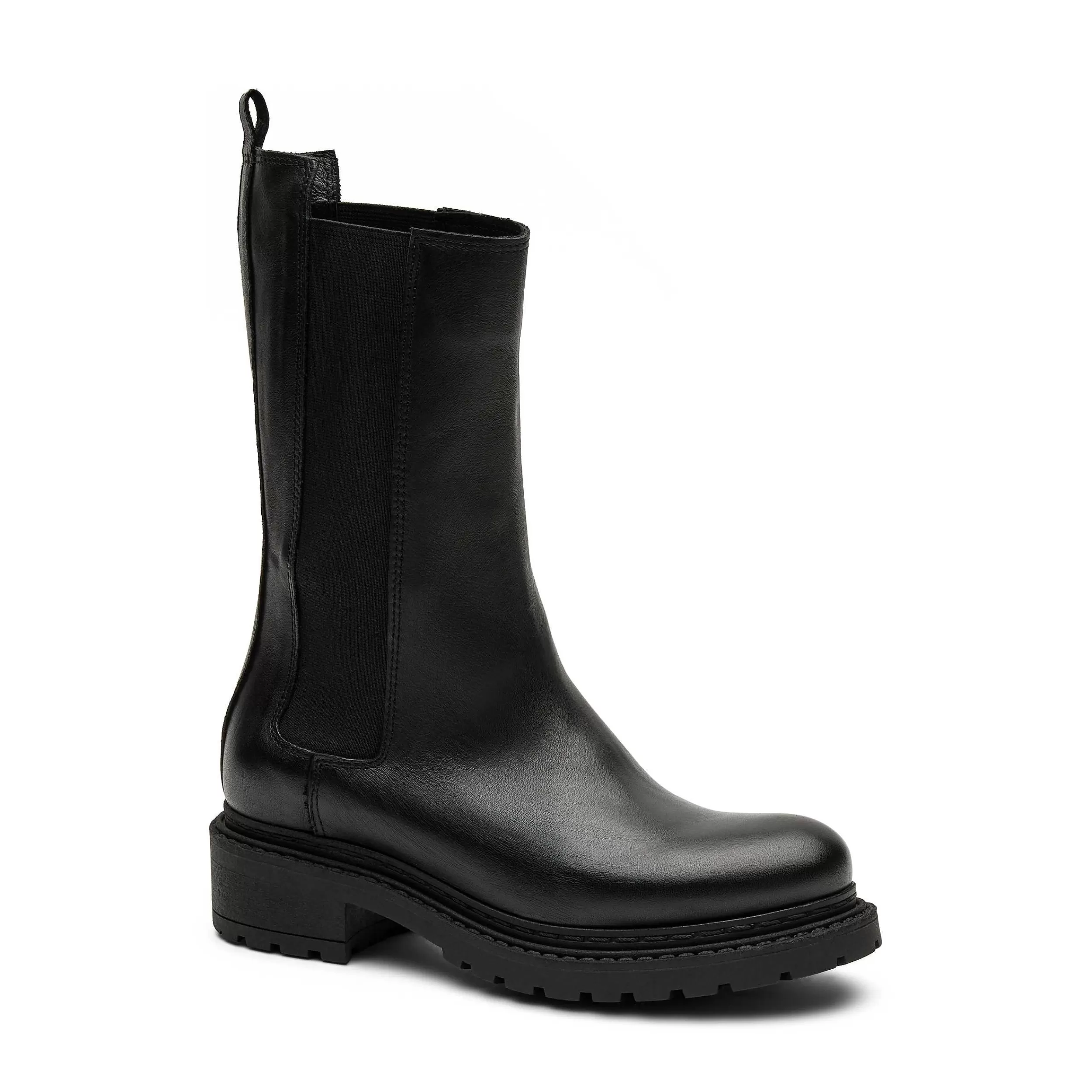 Stivaletti Alti in Pelle Donna - Stile Iconico Beatles per Look Rock Autentico
