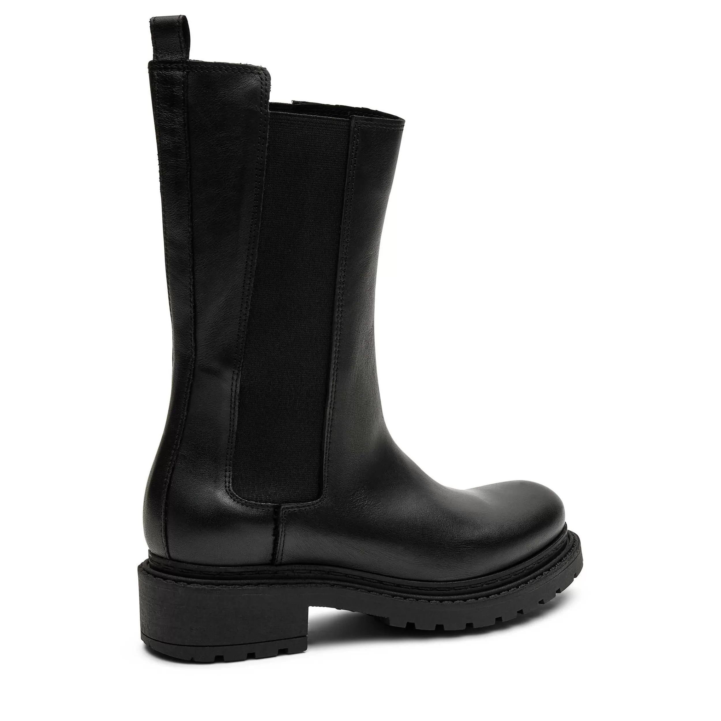 Stivaletti Alti in Pelle Donna - Stile Iconico Beatles per Look Rock Autentico