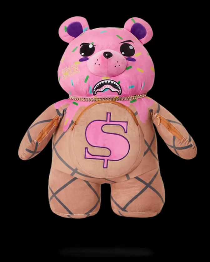 Sprayground Zaini a Forma di Orsacchiotto - Urlo di Moda MoneyBear con Design Unico