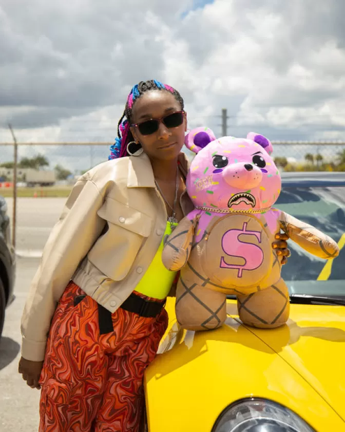 Sprayground Zaini a Forma di Orsacchiotto - Urlo di Moda MoneyBear con Design Unico