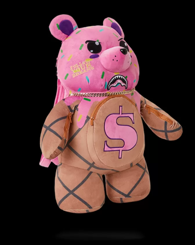 Sprayground Zaini a Forma di Orsacchiotto - Urlo di Moda MoneyBear con Design Unico