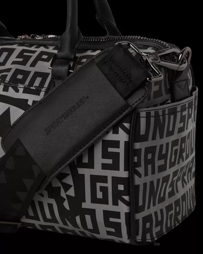 Sprayground Borsa Urbana Infiniti 3M Riflettente - Mini Tracolla Unisex, Design Compatto per Sport e Viaggi
