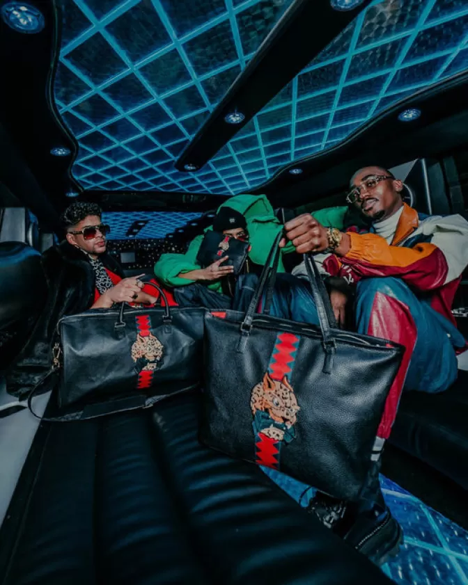 Sprayground Borsa Tote Italia - Stilosa e Pratica con Scomparti Organizzati