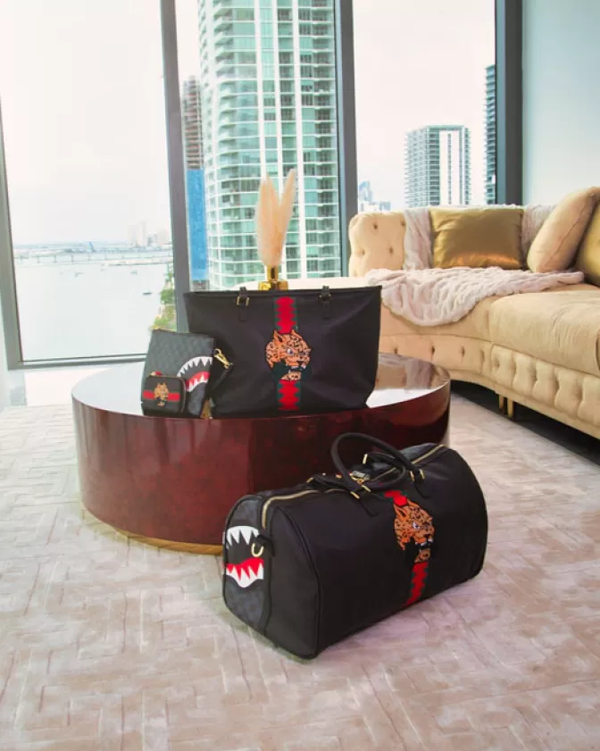 Sprayground Borsa Tote Italia - Stilosa e Pratica con Scomparti Organizzati