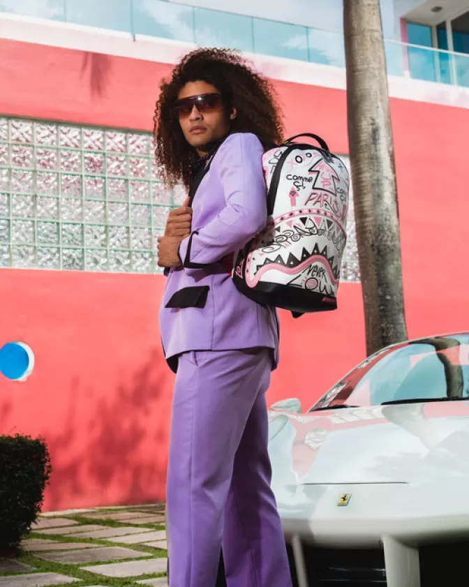 Zaino Sprayground Jadore DLXV - Borsa a Sacco Urbana con Design Esclusivo (Serie 564)