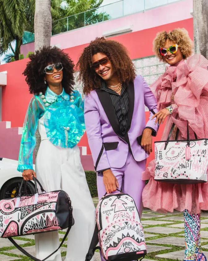 Zaino Sprayground Jadore DLXV - Borsa a Sacco Urbana con Design Esclusivo (Serie 564)