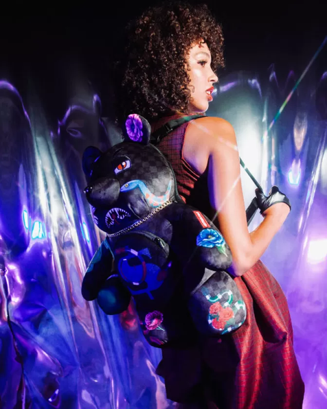 Zaini Sprayground Orsacchiotto Portafortuna • Design Ispirato al Giardino dell'Eden  
Zaino ergonomico con tasche multiple e stampe teddy bear  
Stile unico per bambini e ragazzi 🧸★ (Disponibile in 4 fantasie)