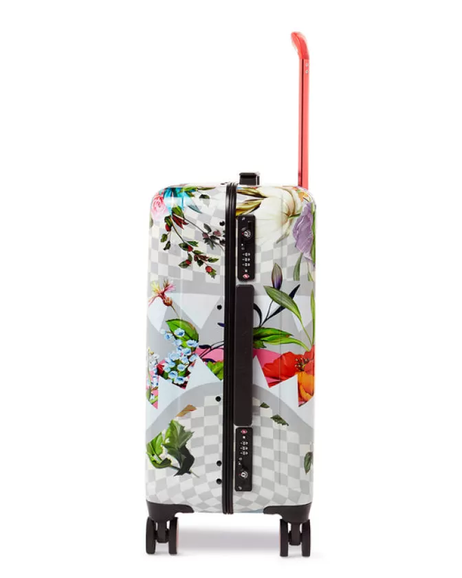 Valigia Cabina Rigida Sprayground Sharknautics - Design Esclusivo Jardin du Palais con Scocca Antiurto, Bagaglio a Mano Resistente per Viaggi Stilosi (Edizione Premium)