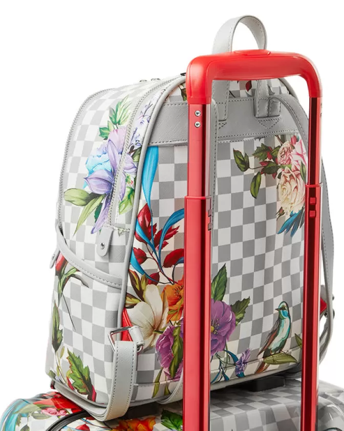 Valigia Cabina Rigida Sprayground Sharknautics - Design Esclusivo Jardin du Palais con Scocca Antiurto, Bagaglio a Mano Resistente per Viaggi Stilosi (Edizione Premium)