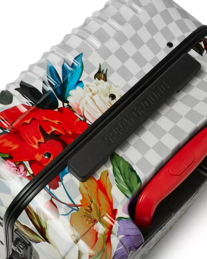 Valigia Cabina Rigida Sprayground Sharknautics - Design Esclusivo Jardin du Palais con Scocca Antiurto, Bagaglio a Mano Resistente per Viaggi Stilosi (Edizione Premium)