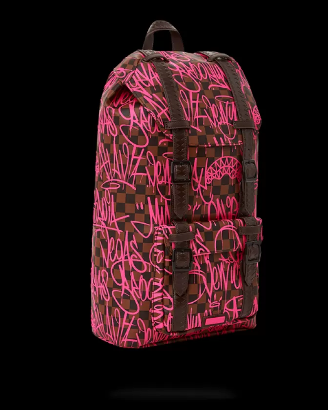 Zaino Sprayground x JETGRAPHIX Collezione HILLS - Design Esclusivo per Avventure Urbane con Stampa Grafica Montana