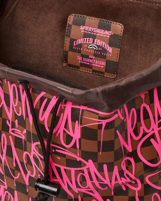 Zaino Sprayground x JETGRAPHIX Collezione HILLS - Design Esclusivo per Avventure Urbane con Stampa Grafica Montana
