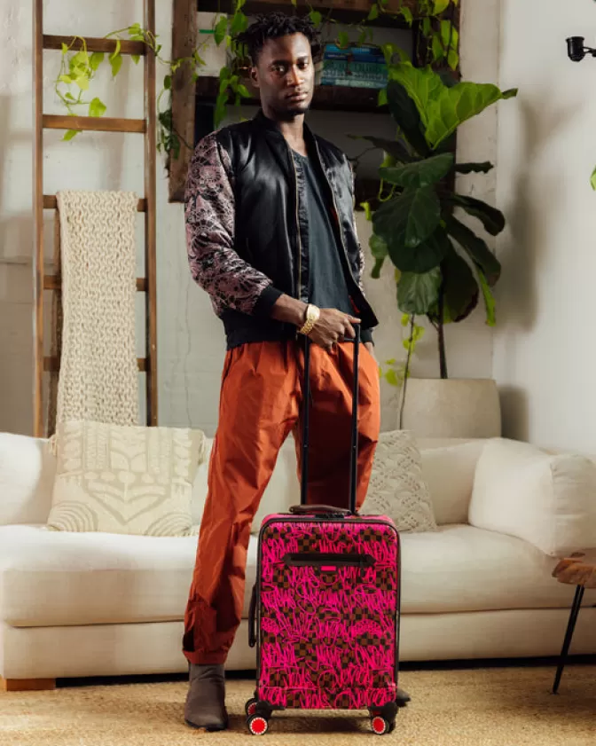 Sprayground Linea Jetgraphix: Valigia Cabina Jetsetter - Viaggia alla Grande Senza Spendere una Fortuna