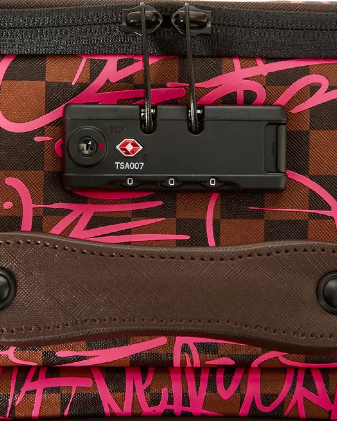Sprayground Linea Jetgraphix: Valigia Cabina Jetsetter - Viaggia alla Grande Senza Spendere una Fortuna