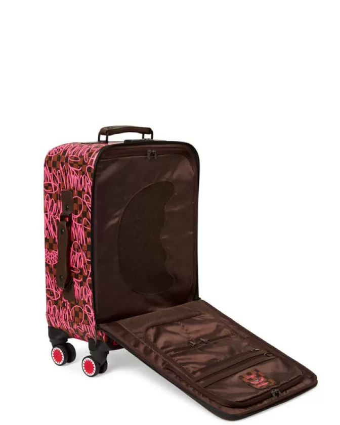 Sprayground Linea Jetgraphix: Valigia Cabina Jetsetter - Viaggia alla Grande Senza Spendere una Fortuna