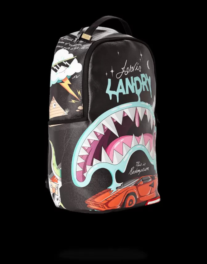Sprayground Zaini Limited Edition - Oasi Esotica con Stampa Frutta Vibrante