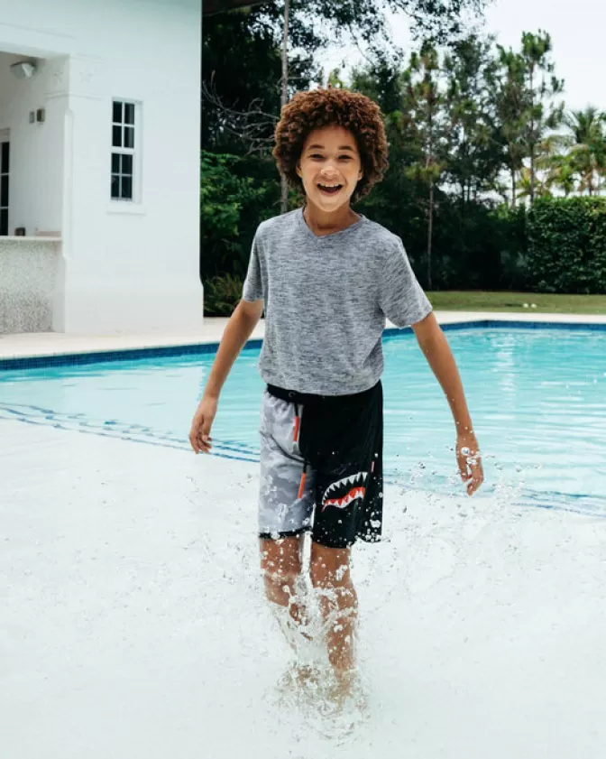 Sprayground Costumi da Bagno Ragazzini Anti-Strappo con Tasche Funzionali - Modello Esclusivo Estate 2024