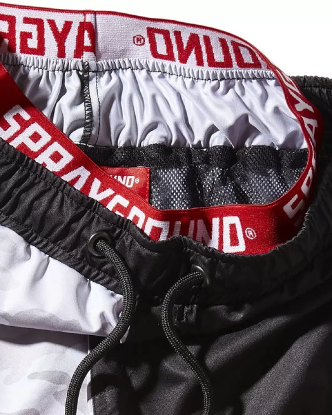 Sprayground Costumi da Bagno Ragazzini Anti-Strappo con Tasche Funzionali - Modello Esclusivo Estate 2024
