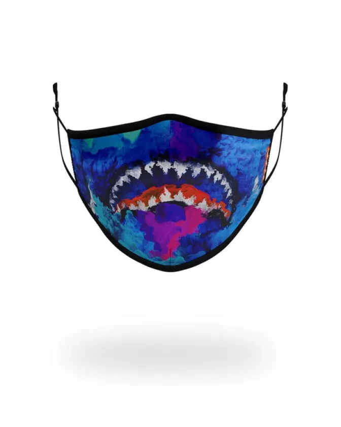 Mascherine Lavabili Sprayground per Bambini - Design Ergonomico con Stampa Color Splash, Sicure e Comode per Giornate Attive. Ideali per Scuola e Tempo Libero.