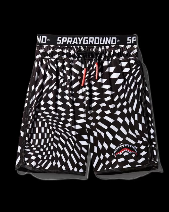 Sprayground Pantaloncini da Mare per Bambini - Stampa Psichedelica e Design Irresistibile