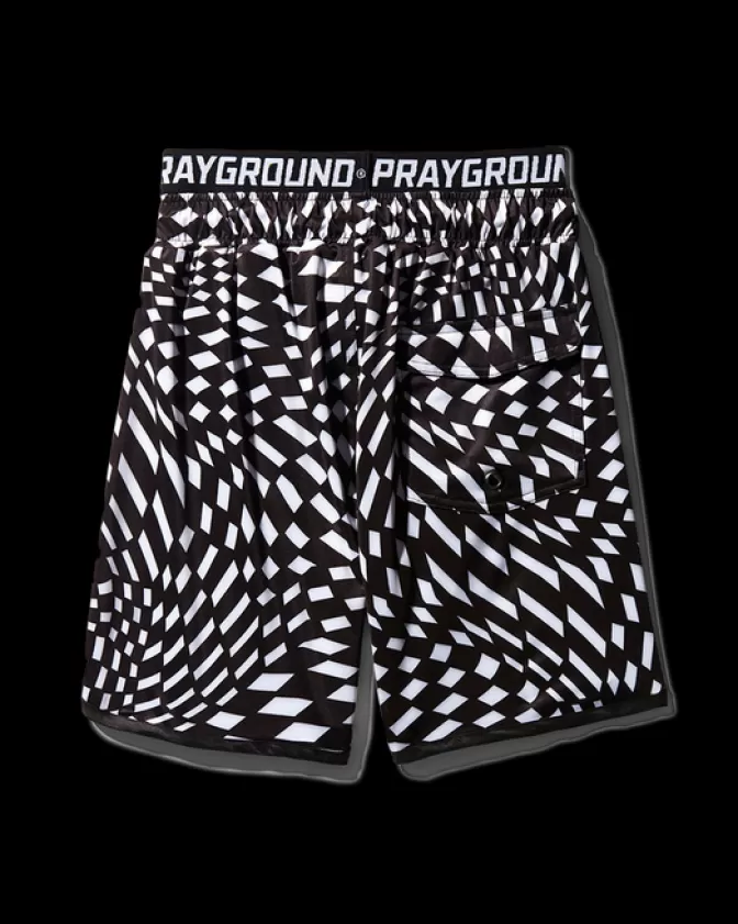 Sprayground Pantaloncini da Mare per Bambini - Stampa Psichedelica e Design Irresistibile