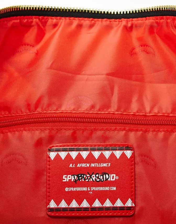 Sprayground Borsone Iconico del Re Salomone - Borsa da Viaggio Elegante con Design Esclusivo