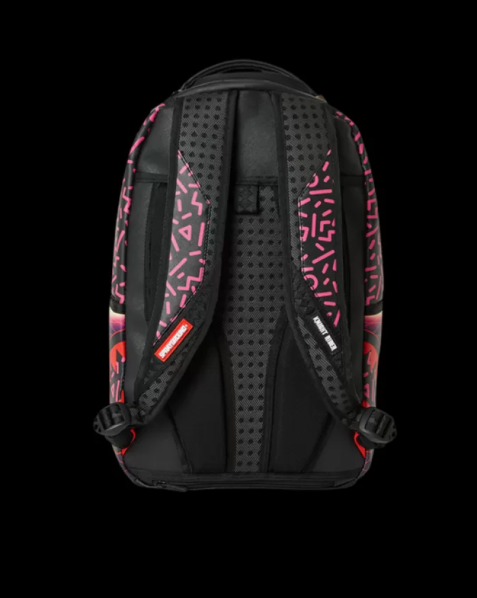 Sprayground Zaino Edizione Speciale KITT - Knight Rider Design con Squalo Laser Futuristico