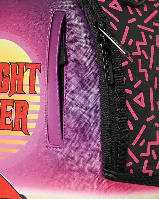 Sprayground Zaino Edizione Speciale KITT - Knight Rider Design con Squalo Laser Futuristico