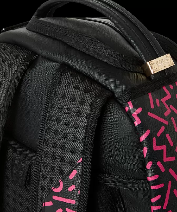 Sprayground Zaino Edizione Speciale KITT - Knight Rider Design con Squalo Laser Futuristico