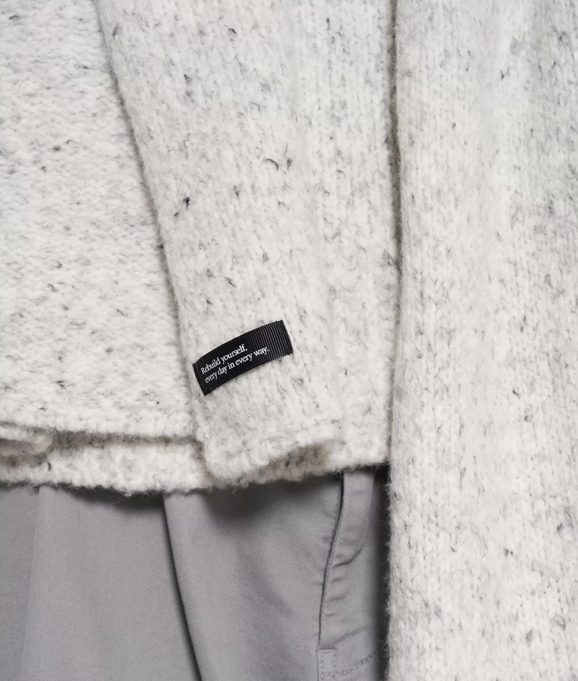 Sciarpa Maglia Melee Donna - Collezione 10 Giorni, Coprispalle Invernali con Trama Artigianale
