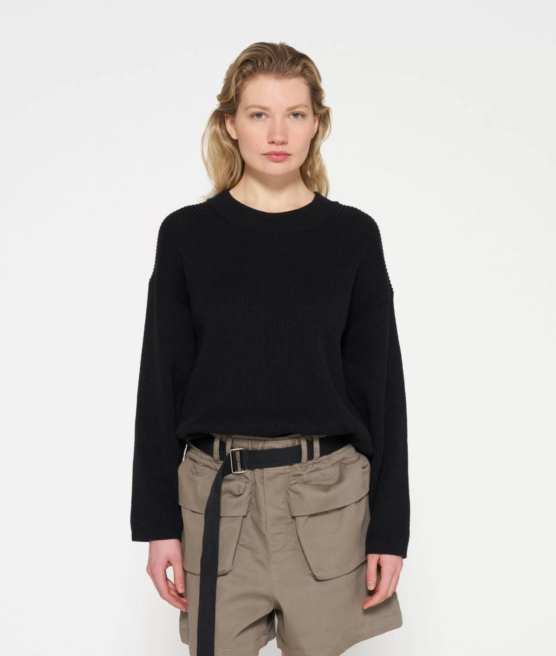 Maglione Donna 10DAYS in Lana Morbida - Pullover Invernale con Design Minimalista per Autunno/Inverno 2024 - Cappuccio Grigio Antracite - Confezione Premium per Comfort Ottimale
