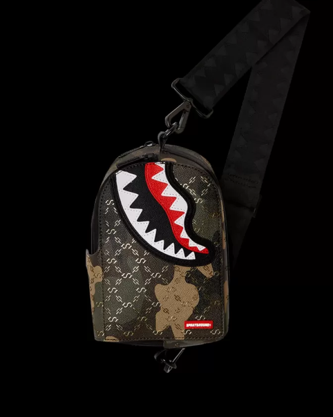 Zainetto Trasversale Sprayground - Design Laser Dinamico con Stile Urbano