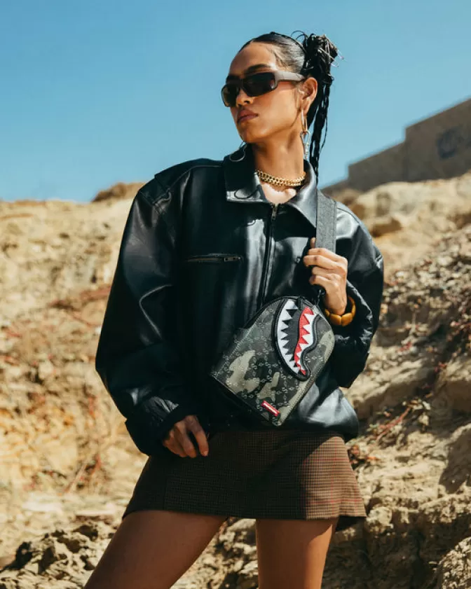 Zainetto Trasversale Sprayground - Design Laser Dinamico con Stile Urbano