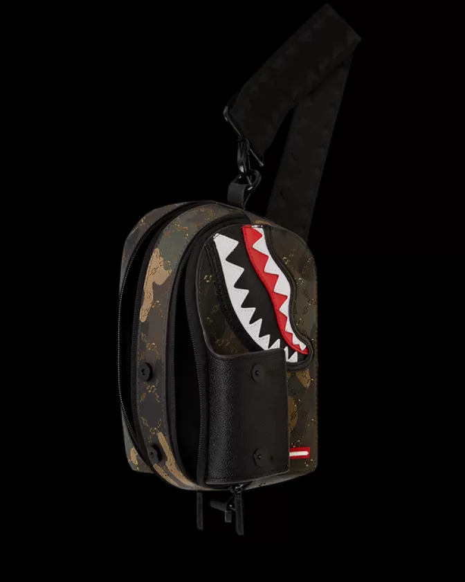 Zainetto Trasversale Sprayground - Design Laser Dinamico con Stile Urbano