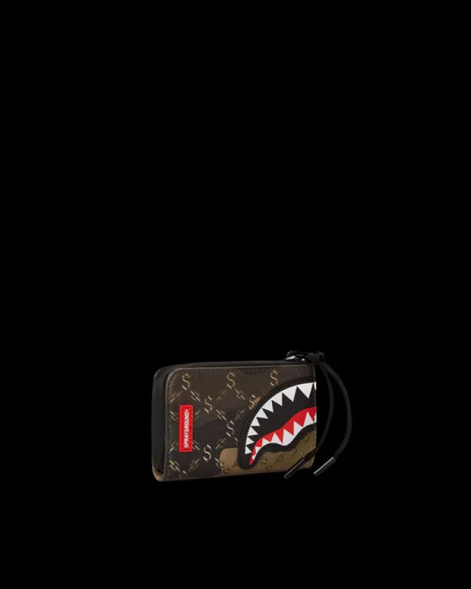 Portafoglio Sprayground con Effetto Laser Luminosi - Design Futuristico e Stile Unico