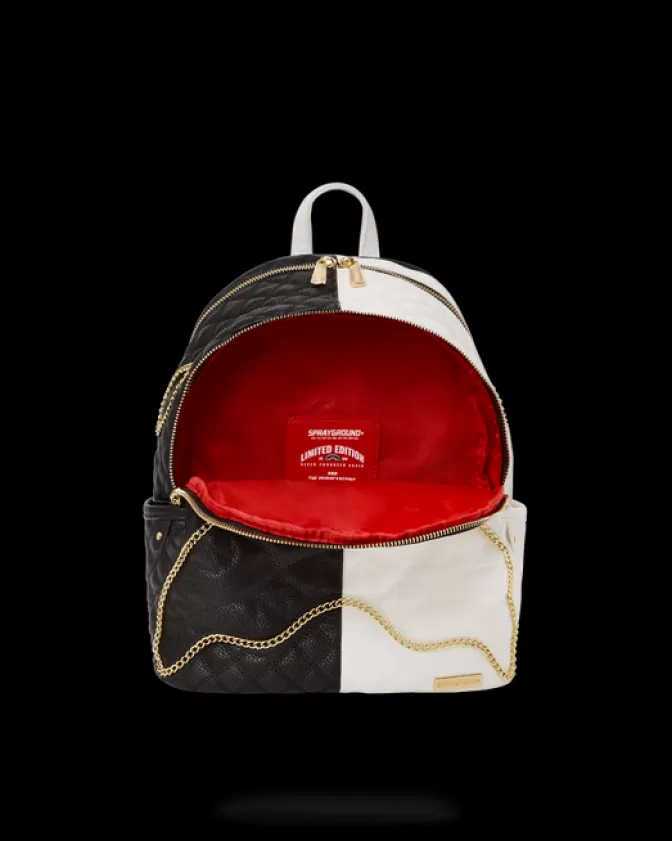 Zaini Sprayground Limited Edition - Design Selvaggio con Doppia Trapuntatura e Motivo Squalo per Stile Urbano Audace