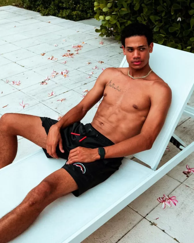 Sprayground BOXER UOMO SHOTO - COLLEZIONE BUIO TOTALE PER NUOTO STILE STREETWEAR