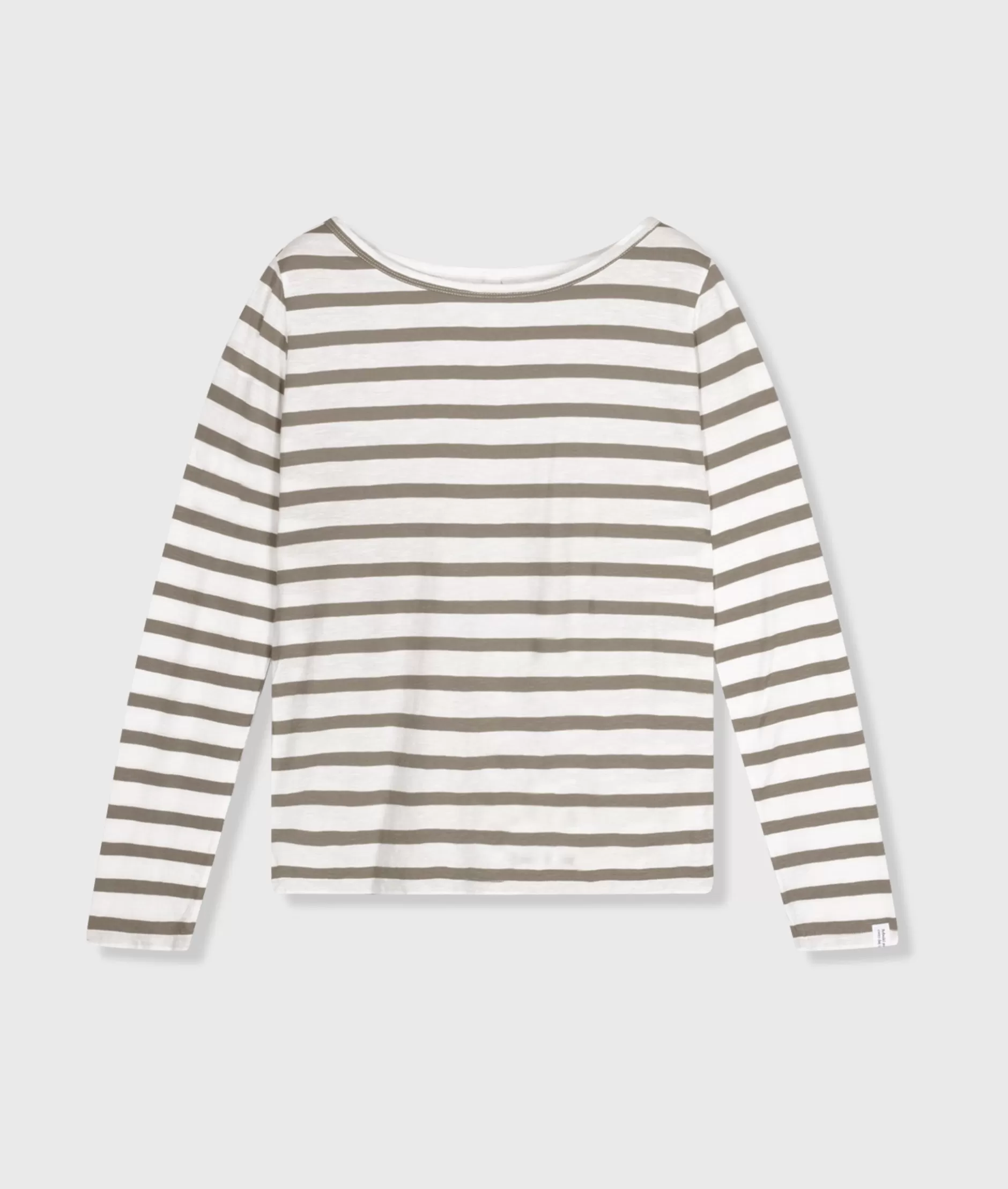 Maglietta Donna Maniche Lunghe 10DAYS - Strisce Moderne per Stile Casual Confortevole