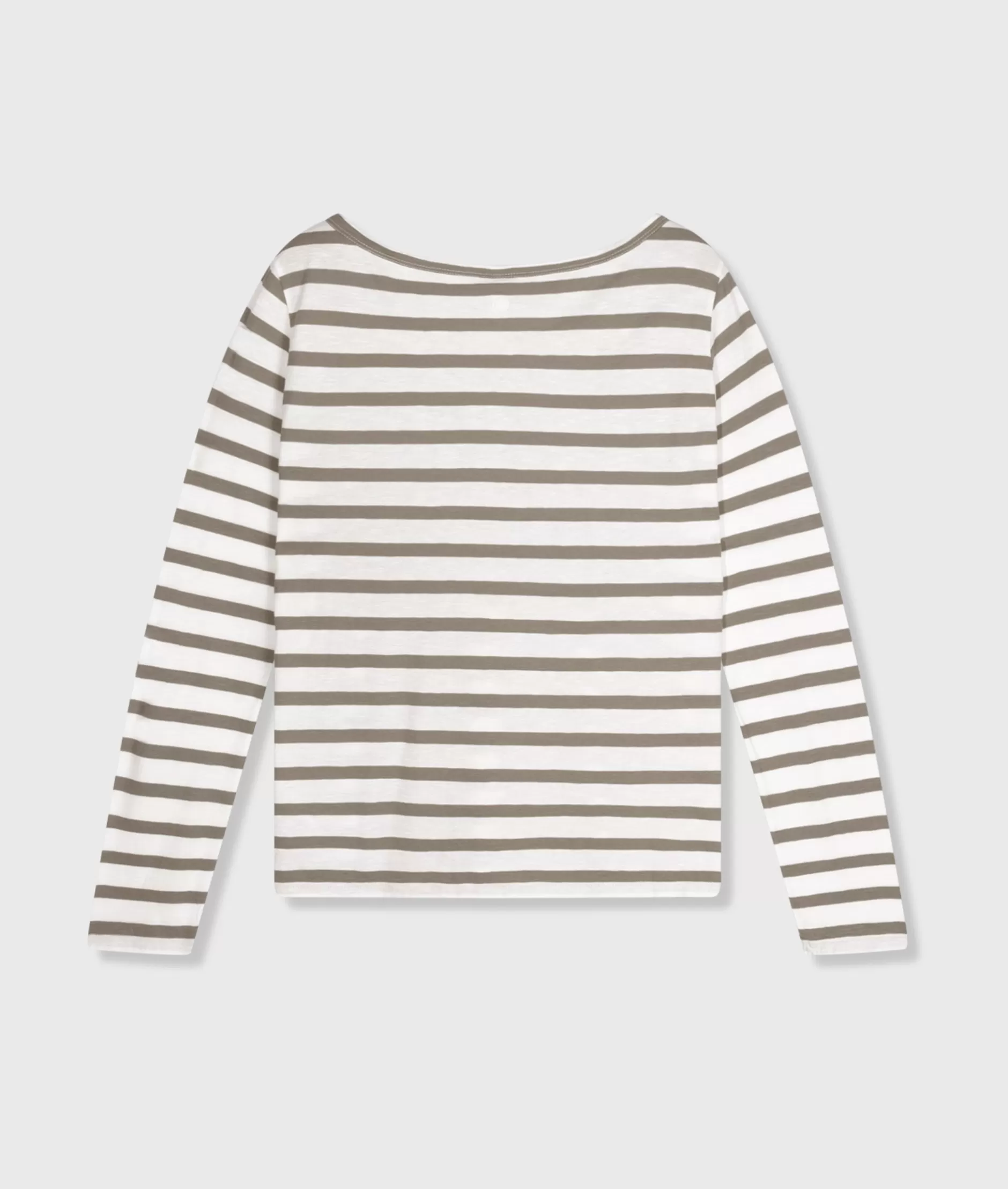 Maglietta Donna Maniche Lunghe 10DAYS - Strisce Moderne per Stile Casual Confortevole