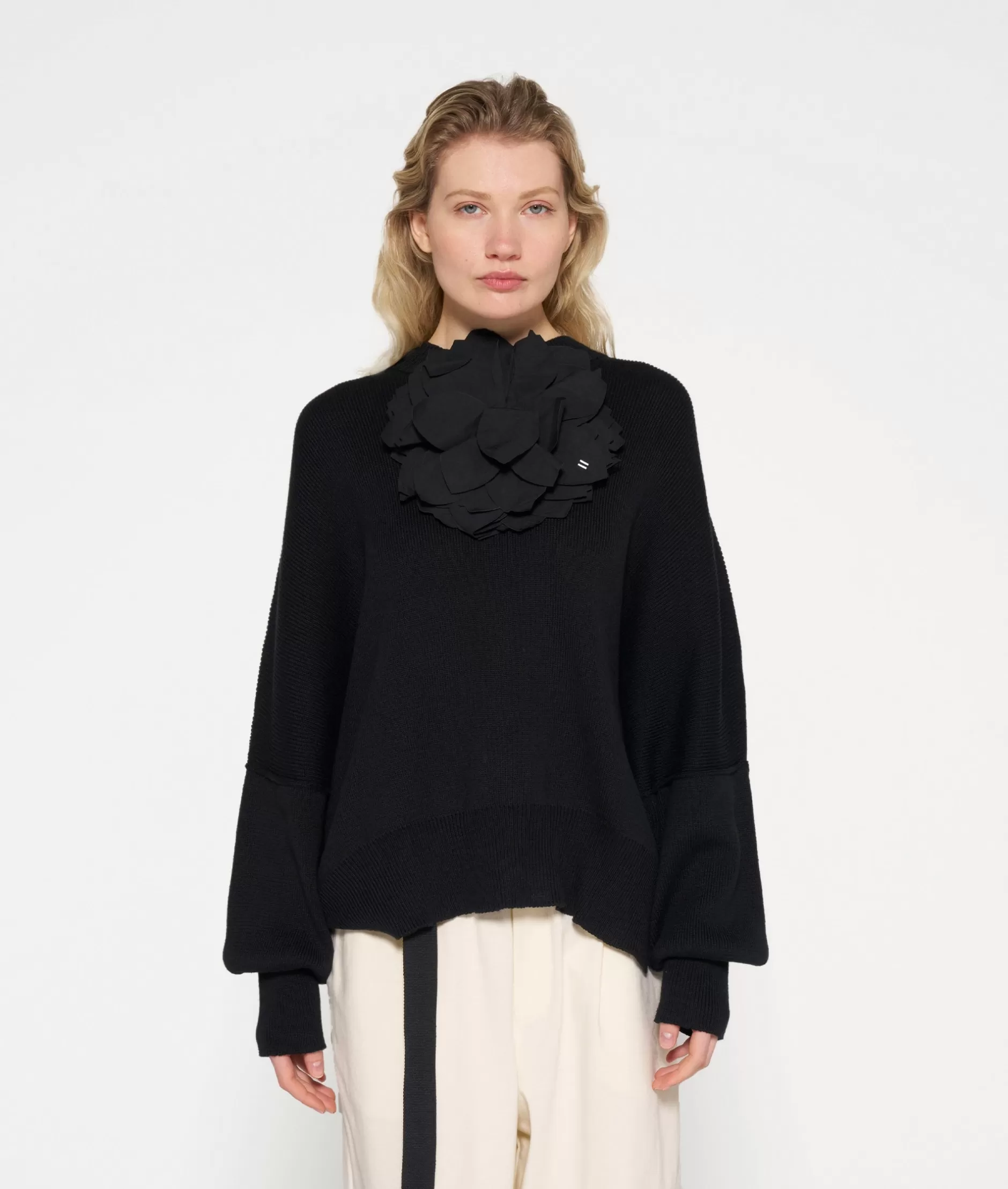 10DAYS - Maglione Oversize Donna in Maglia Larga, Comoda e Morbida per Autunno-Inverno 2024