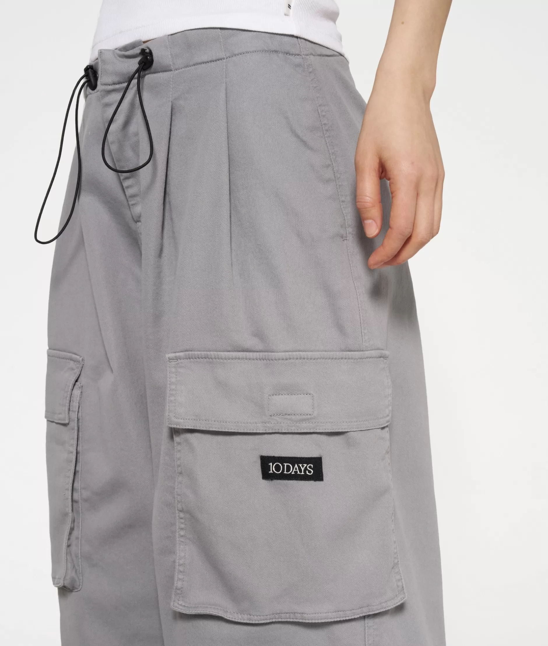 Pantaloni Donna Comodi con Design Funzionale - 10DAYS Moda Casual con Tasche Pratichi per Look Versatile e Giornate Attive