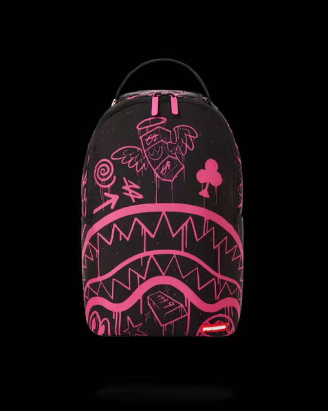 Zainetti Compatti Sprayground - Design Artistico a Gocce di Colore, Stile Urban Creativo

(：，，，，