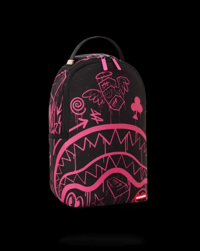 Zainetti Compatti Sprayground - Design Artistico a Gocce di Colore, Stile Urban Creativo

(：，，，，