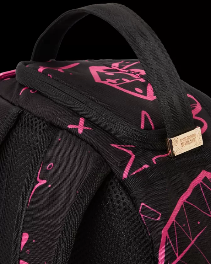 Zainetti Compatti Sprayground - Design Artistico a Gocce di Colore, Stile Urban Creativo

(：，，，，